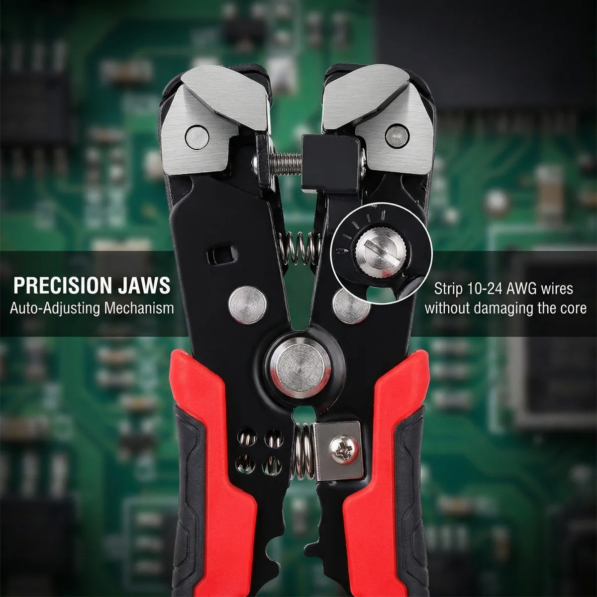 Industrial Grade Automatic Wire Stripping Crimping Pliers Cutting Shear Function Zhejiang Source Factory Direct Steel image 6