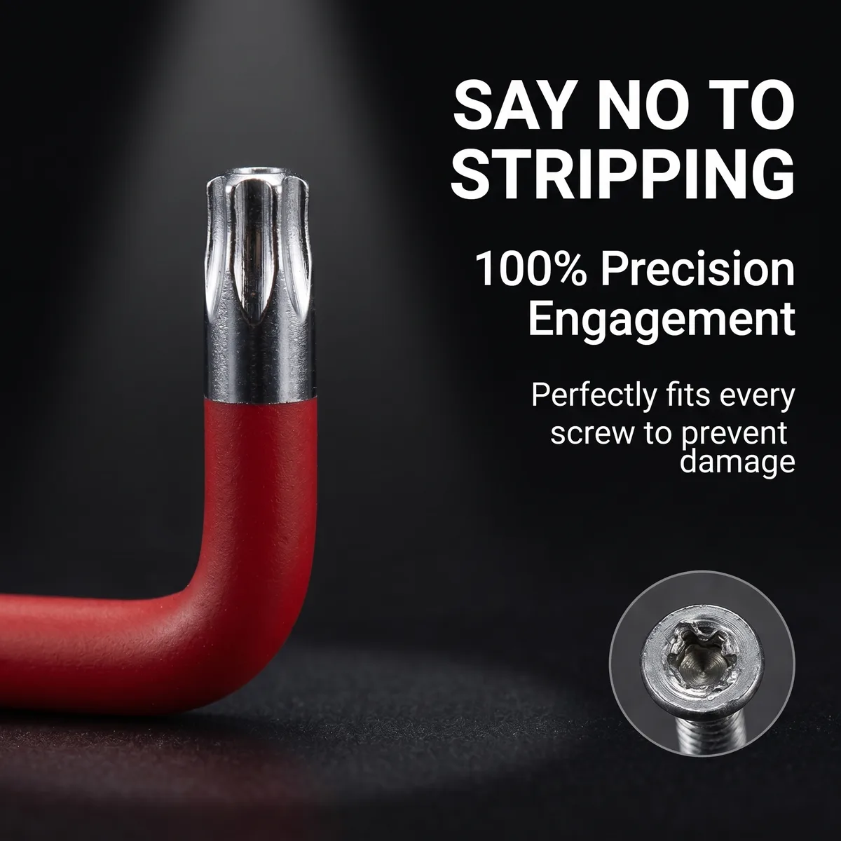 Industrial Grade Metric Allen Wrench Set with Chrome Vanadium Steel Plastic Handle Ball End 2mm 10mm Hex Key Starline image 5