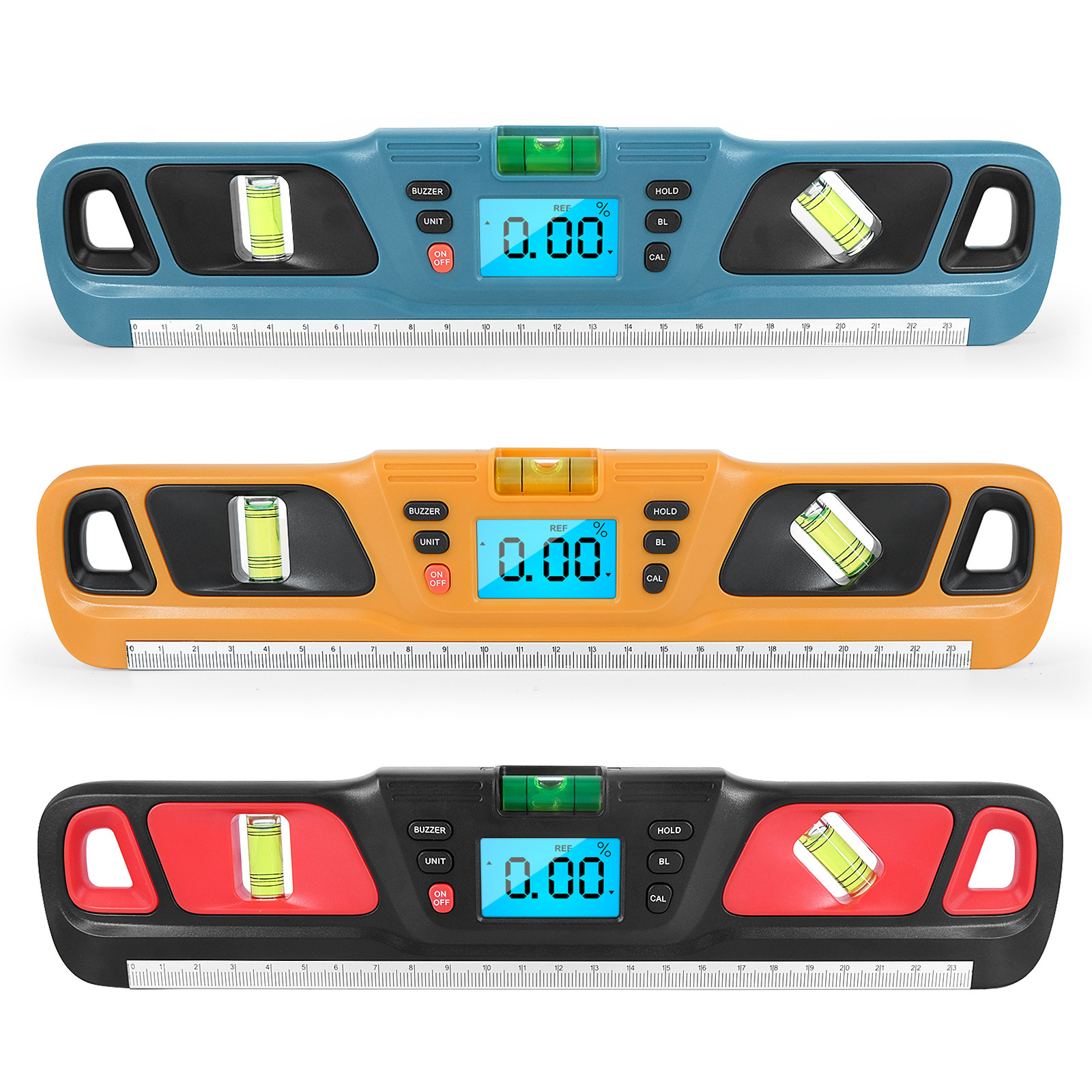 Industrial High-precision Electronic Digital Display Spirit Level Angle Gauge Portable Measuring 490 Strong Magnetism image 2