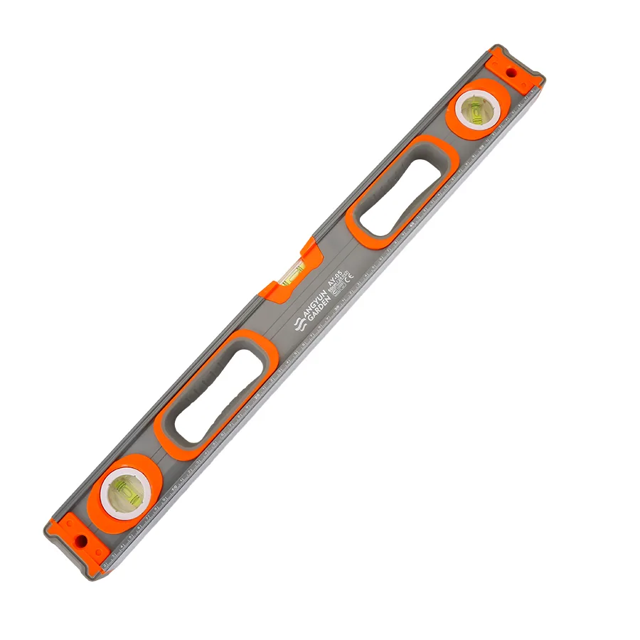 Industrial Magnetic Aluminum Alloy Spirit Level Ruler with Precision Milled Base and UV Printing Logo Support Level Measurement image 2