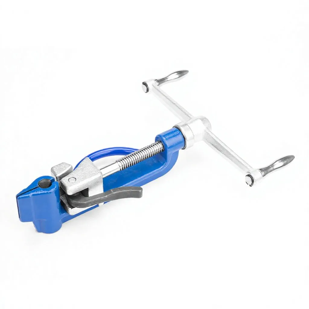 Industrial Stainless Steel Banding Tool Cutter Manual Strapping Tensioner for FTTH Aerial ADSS OPGW 16-20mm Strap OEM/ODM image 2