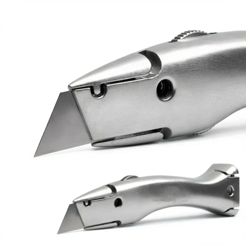 JN1002 Industrial Hiquality Dolphin Knife Carpet Cutter with Holster OEM/ODM Customizable image 2