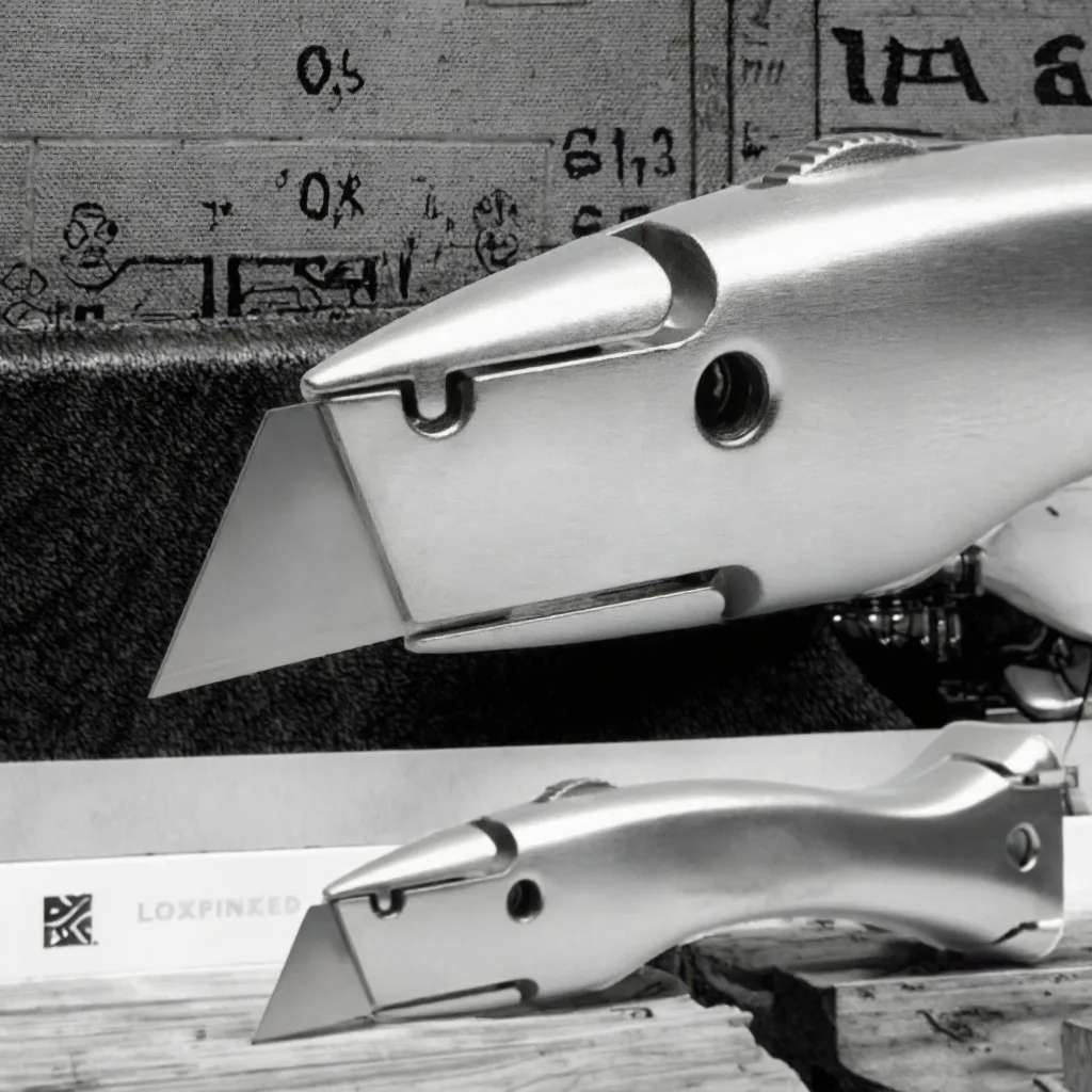 JN1002 Industrial Hiquality Dolphin Knife Carpet Cutter with Holster OEM/ODM Customizable image 4