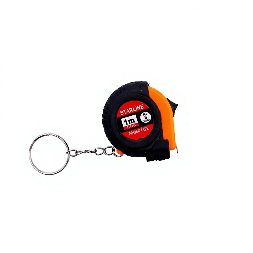 JS 1 Meter 3ft High-Precision Automatic Steel Mini Tape Measure Metric System Promotion Key Chain Custom Logo Company Gift image 7