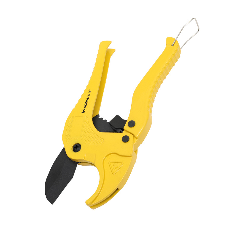 Large Lightweight Ratchet PVC Pipe Cutter 42mm Aluminum Steel Blades for Water Aluminum-Plastic PPR Pipes-DIY Grade Exclusively
