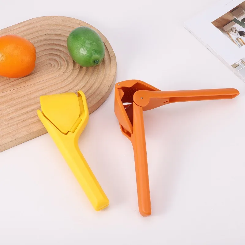 Manual Plastic Fruit Juicer Lemon Squeezer Multi-Functional Press with Ingenious Pulp Separator image 3