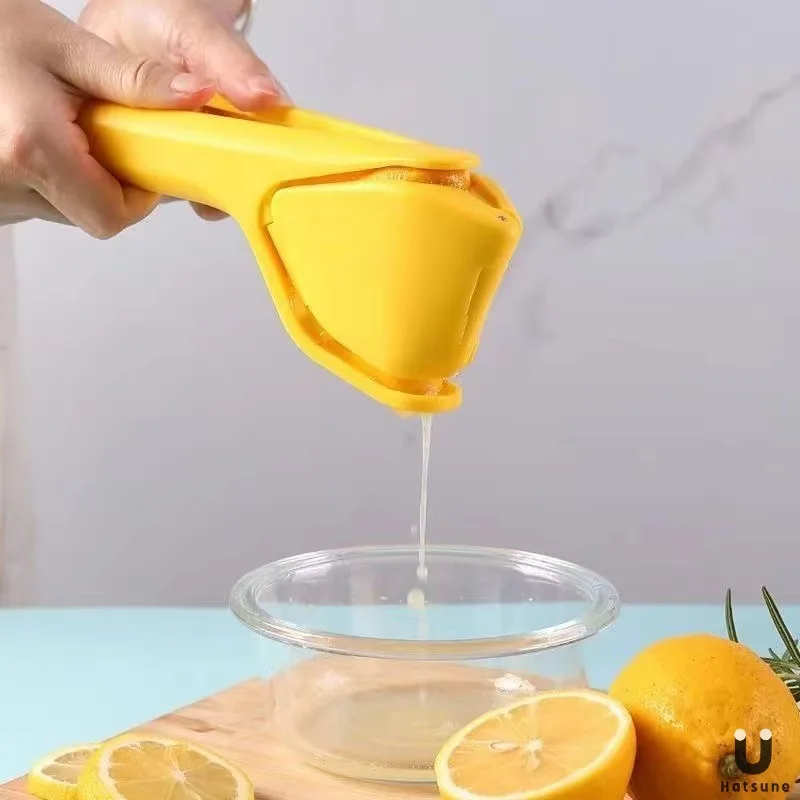 Manual Plastic Fruit Juicer Lemon Squeezer Multi-Functional Press with Ingenious Pulp Separator image 6