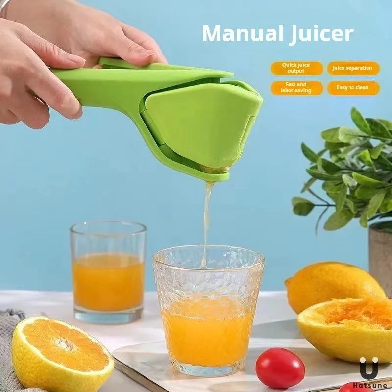 Manual Plastic Fruit Juicer Lemon Squeezer Multi-Functional Press with Ingenious Pulp Separator image 7