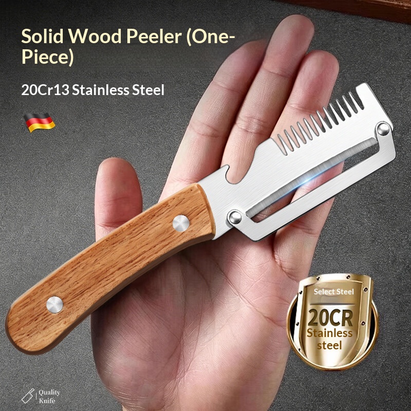 Manual Stainless Steel Multi-Function Kitchen Peeler Julienne Cutter Grater-All-in-One Easy Clean Tool Fruits Vegetables