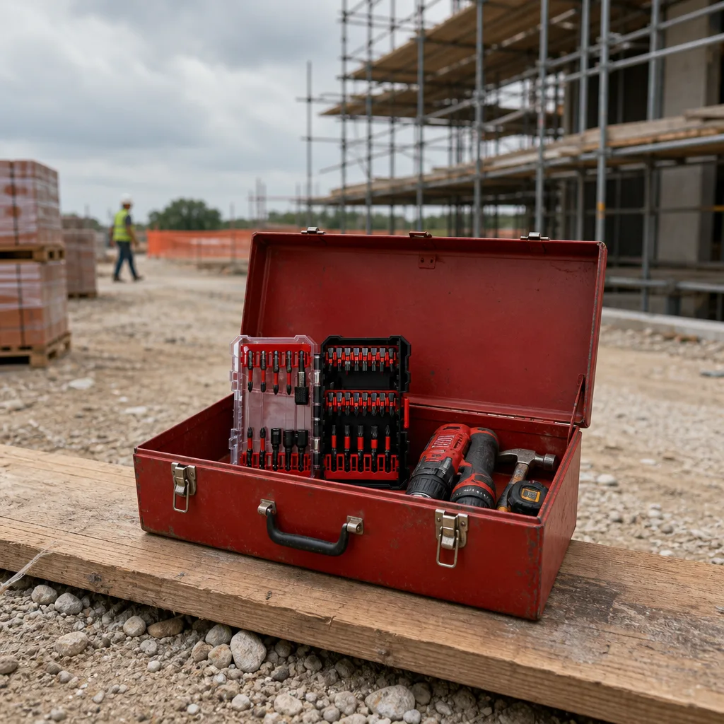 Multi-Function Impact Driver Bit Set Drill Bits Bit Sockets Extension Rod & Dedicated Storage Box Combo image 7