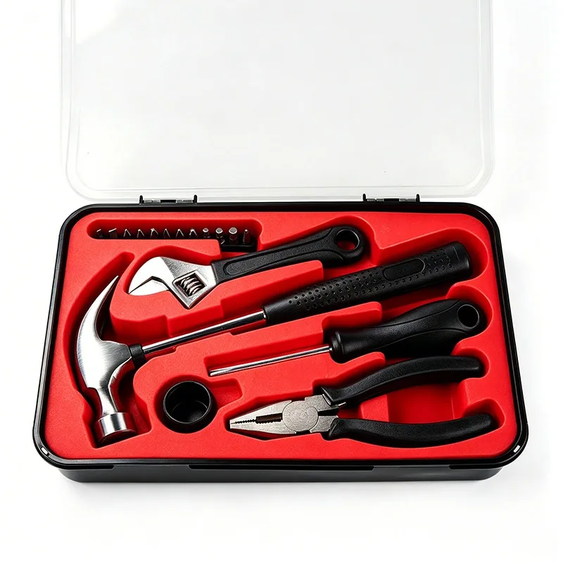 Multi-functional 17-piece Household Hardware Tool Kit Made Carbon Steel Manual Repair Setwholesale Real Estate Gifts China image 6