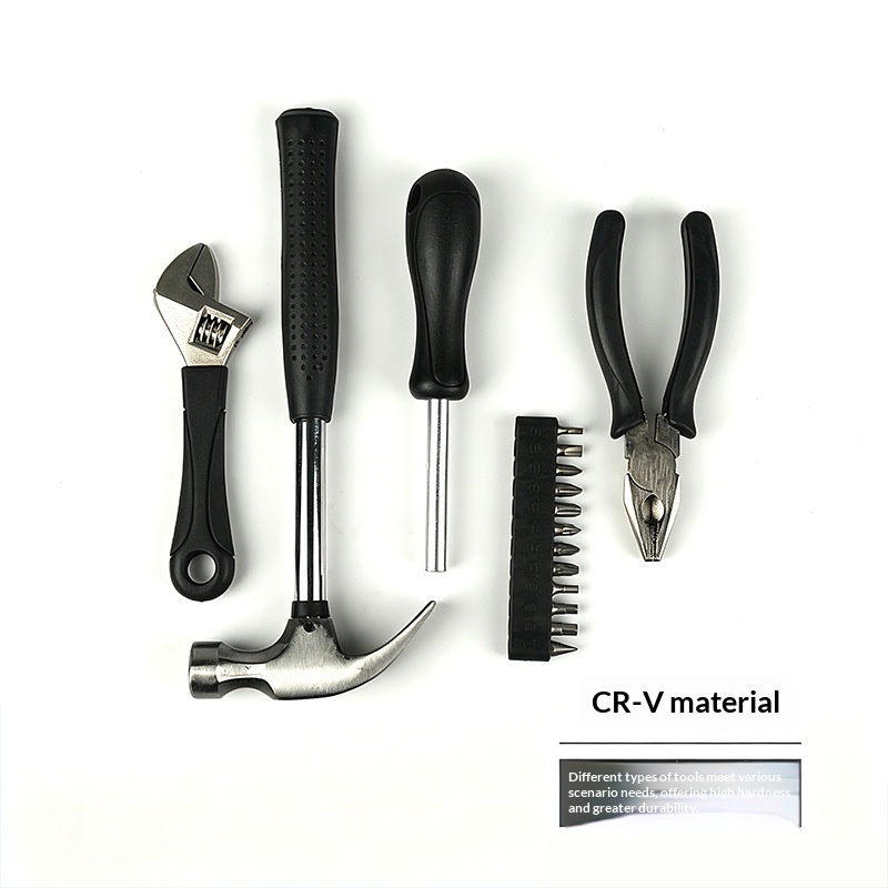 Multi-functional 17-piece Household Hardware Tool Kit Made Carbon Steel Manual Repair Setwholesale Real Estate Gifts China