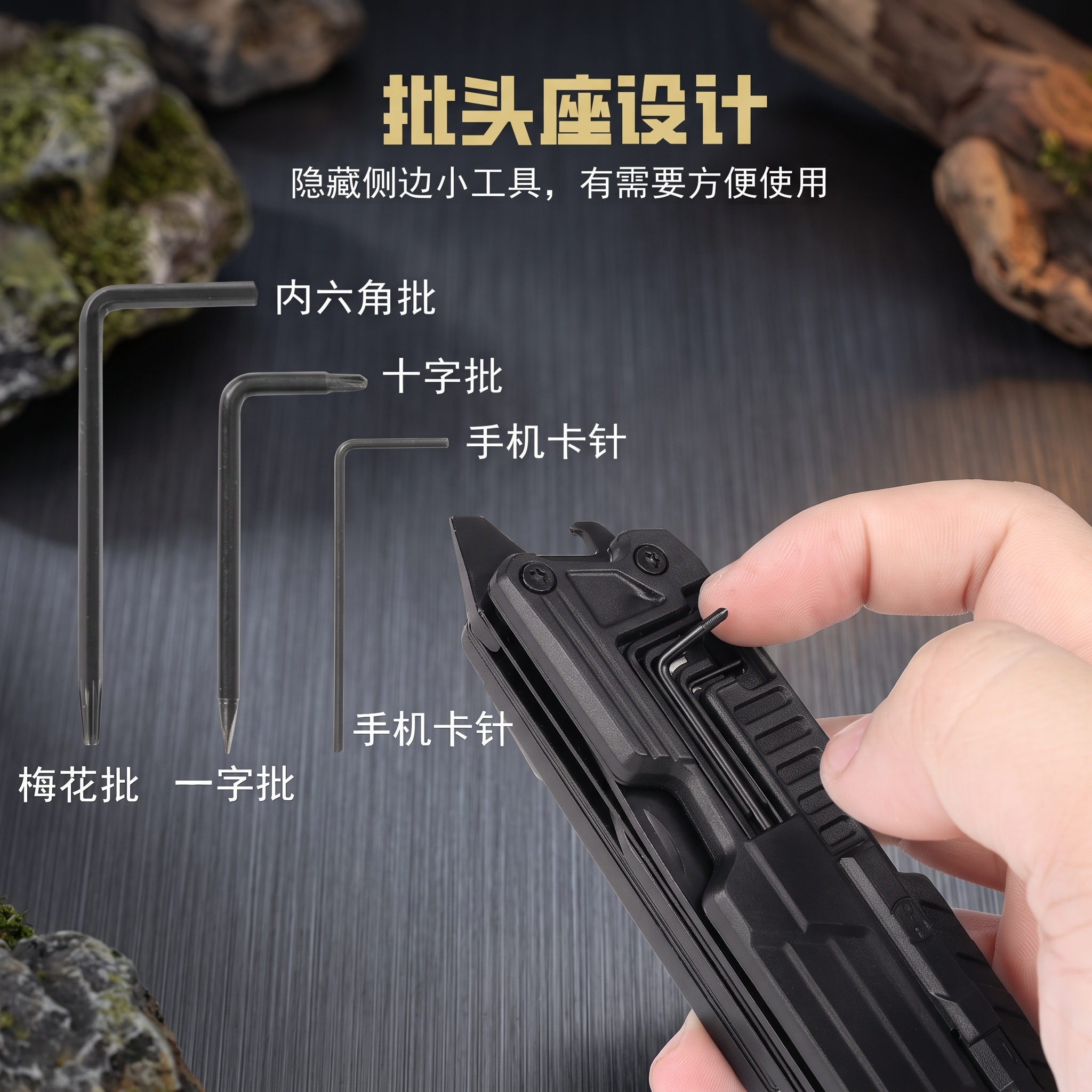 Multifunctional DK15 23-in-1 High-Carbon Steel Pocket Knife Pliers Outdoor Camping Self-Defense Portable Folding Tool Home image 4