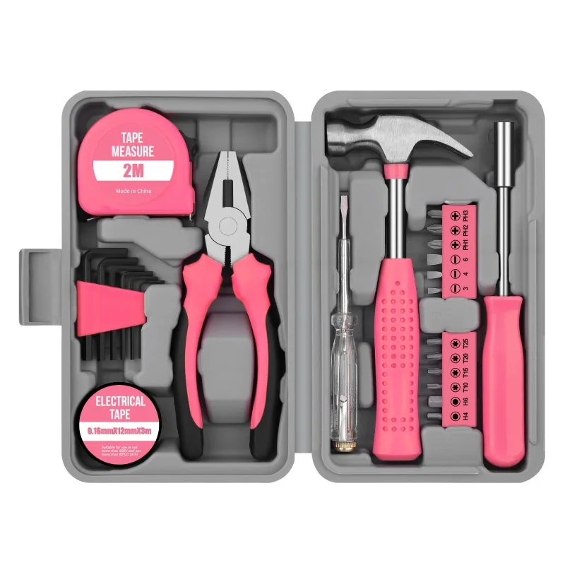 Multifunctional Household Toolbox Complete Set Hardware Tools Manual Renovation Tools Cross-Border Combination Set for Home image 6