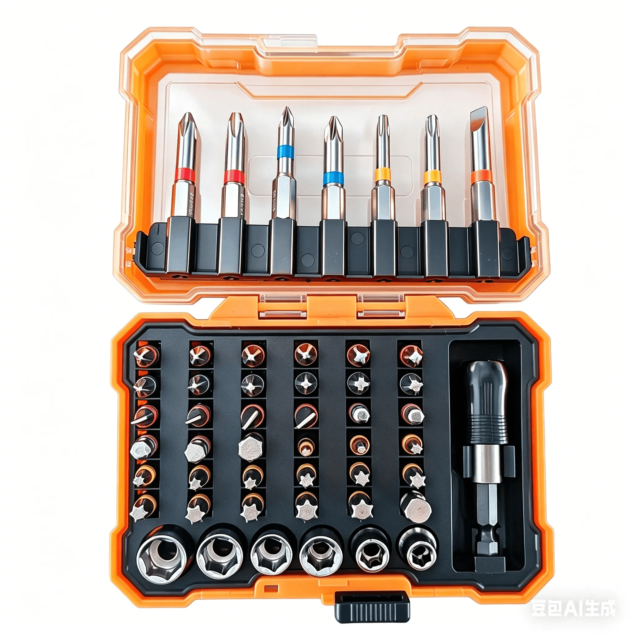Screwdriver Set Hex Box 50-Piece Chrome Arrival