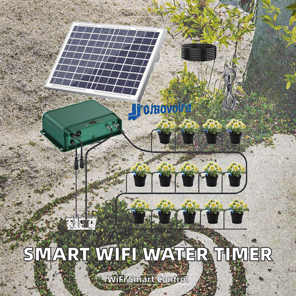 New Design Smart RF WIFI Wireless Eco Friendly Water Timer for Lawn & Home Garden Outdoor Irrigation System image 2