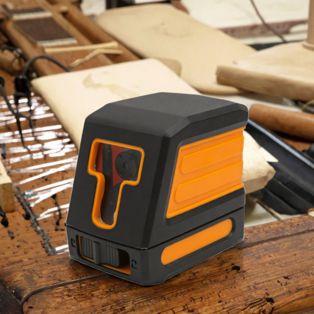 Norm High Quality 2-Line Cross Red Beam Laser Level Model T01 100ft Range 3-Dot Indoor Self-Leveling Professional DIY Tool for image 3