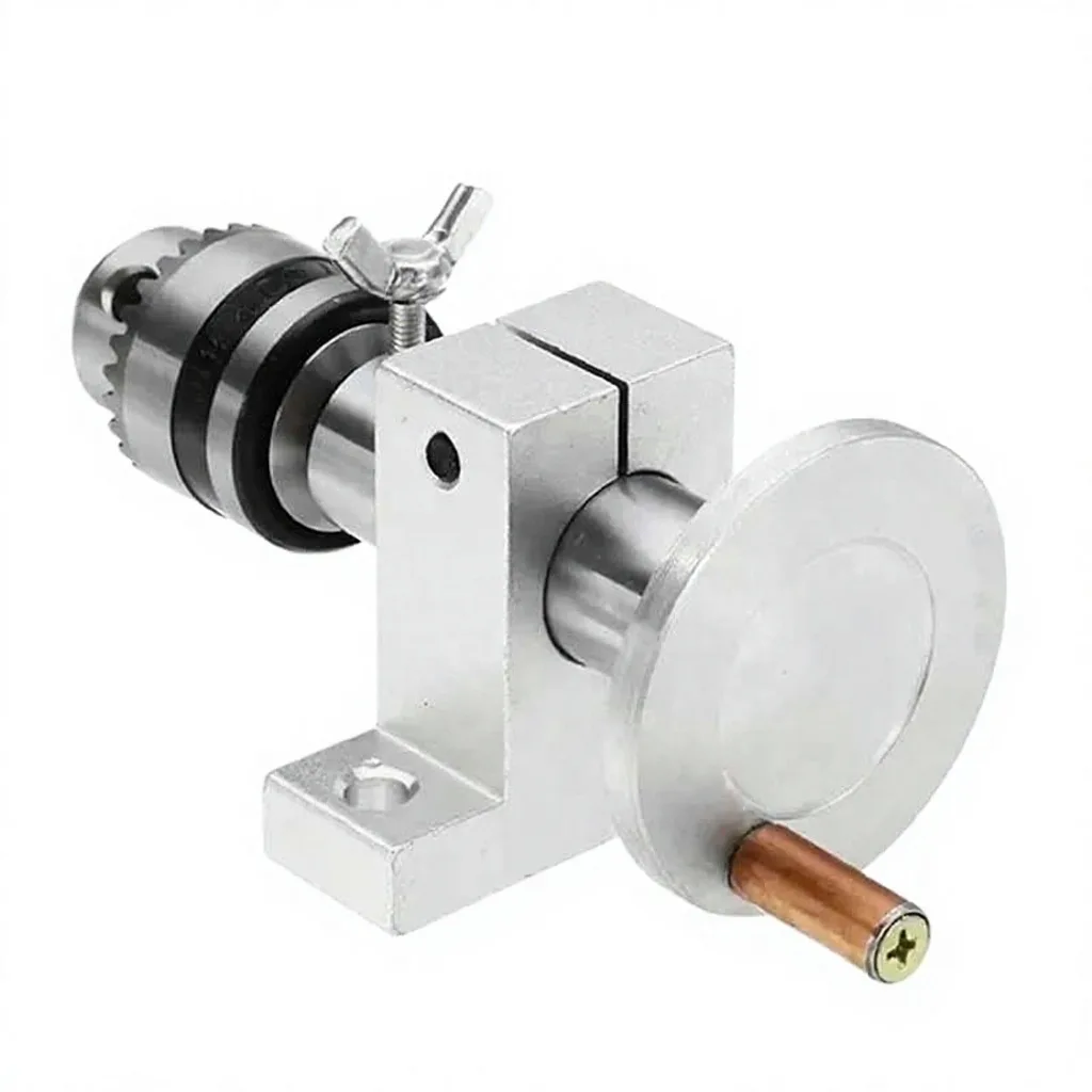 ODM Cable Cutter with Chuck and Revolving Center DIY Accessories for Mini Lathe Model DHL6591-3 Years Warranty image 2
