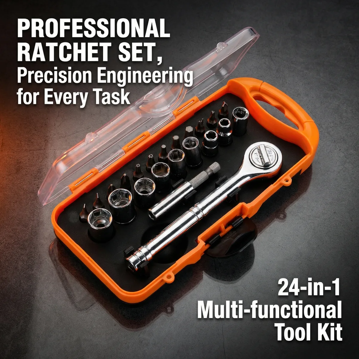 OEM 23-Piece Chrome Plastic DIY Magnetic Professional Computer Watch Cell Phone Repair Multi-Function Precision Screwdriver image 3