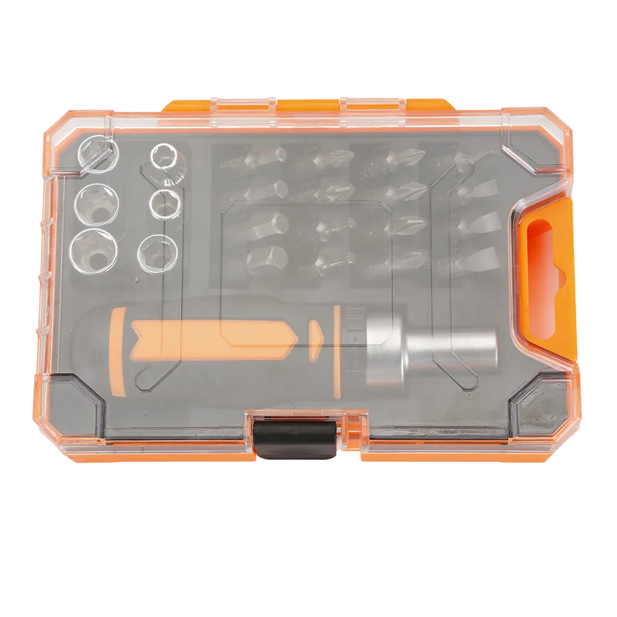 Screwdriver Phone Repair Holder 24-Piece Plastic Chrome image 6