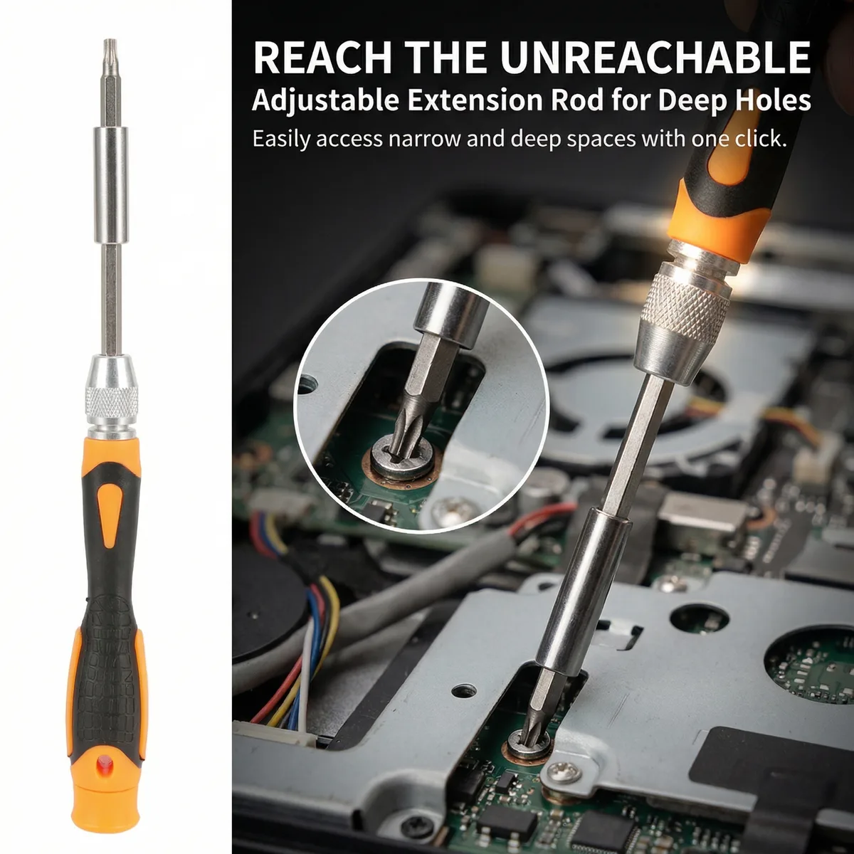 OEM 36pcs Plastic Multi Multifunctional Computer Watch Cell Phone Repair Hand Tool Precision Screwdriver Holder Bit Kit Set image 3