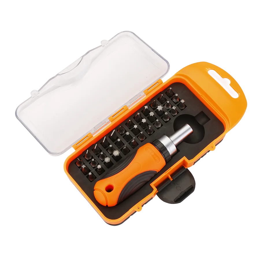 OEM 37pc Plastic DIY Magnetic Multi-Function Computer Watch Cell Phone Repair Precision Screwdriver Holder Bit Kit image 2