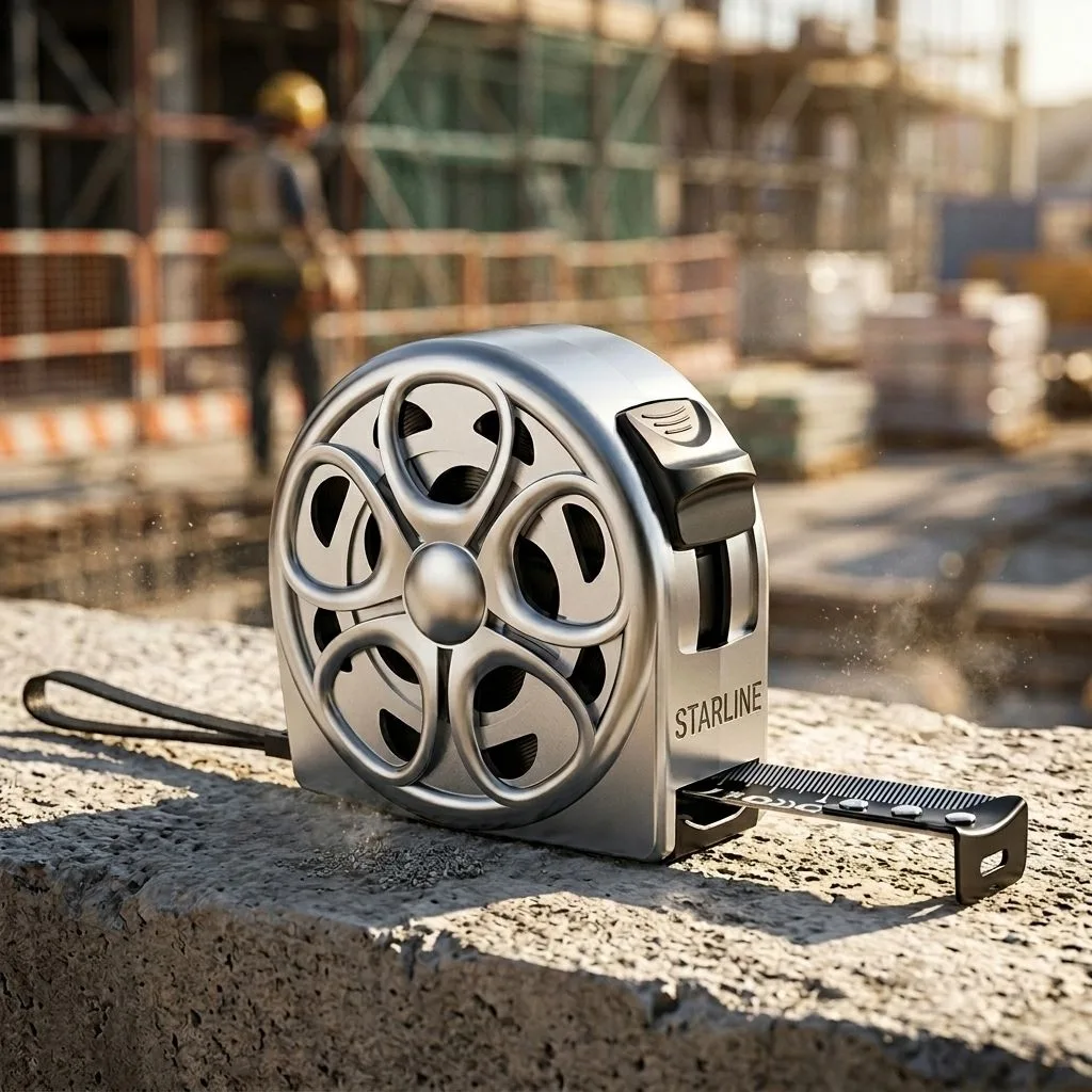 OEM LOW MOQ Stainless Steel Hollow Self-Winding Self-Locking Tape Measure 5 Meters Waterproof Wear-Resistant Rust-Proof image 7