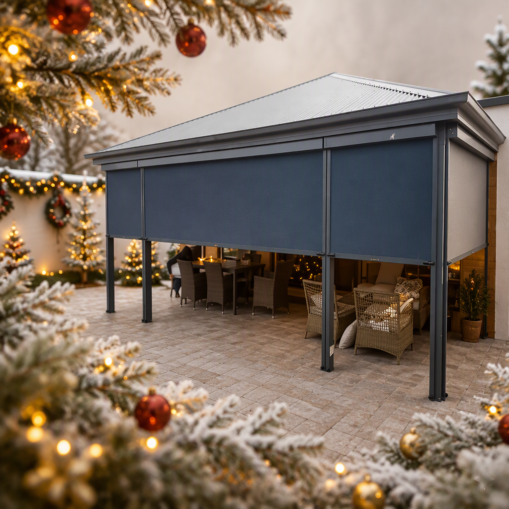 Outdoor Modern Aluminum Bioclimatic Louvered Pergola with Electric Motorized Waterproof Cover Customizable Dimensions image 6