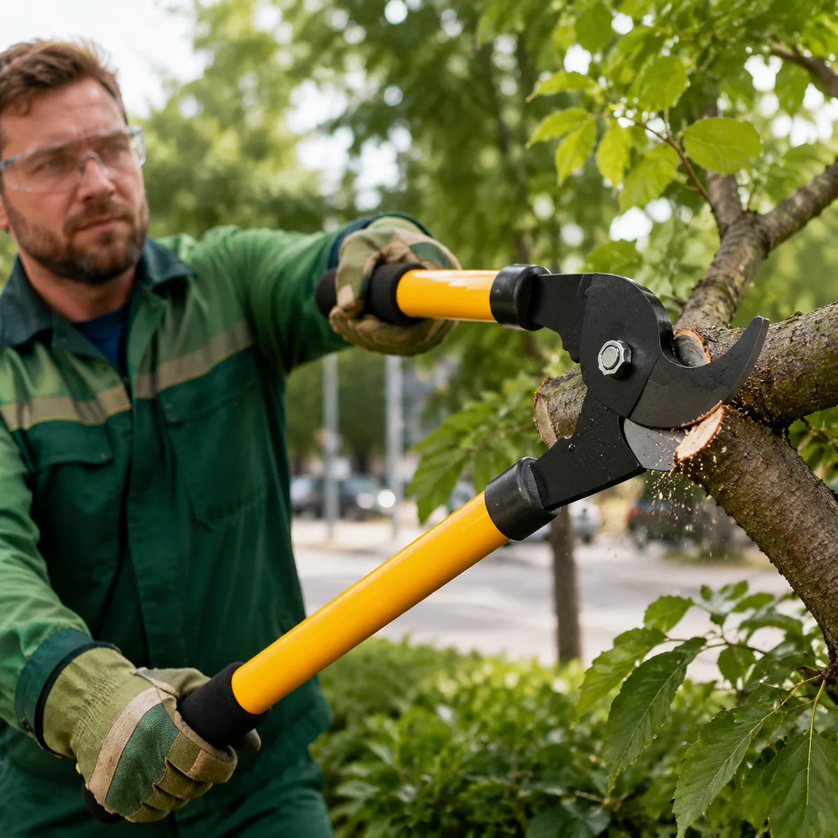 Portable Cordless SK5 Blade Pruning Scissors Industrial Folding Fruit Tree Branches Flowers Shears PTFE Coated Steel image 7