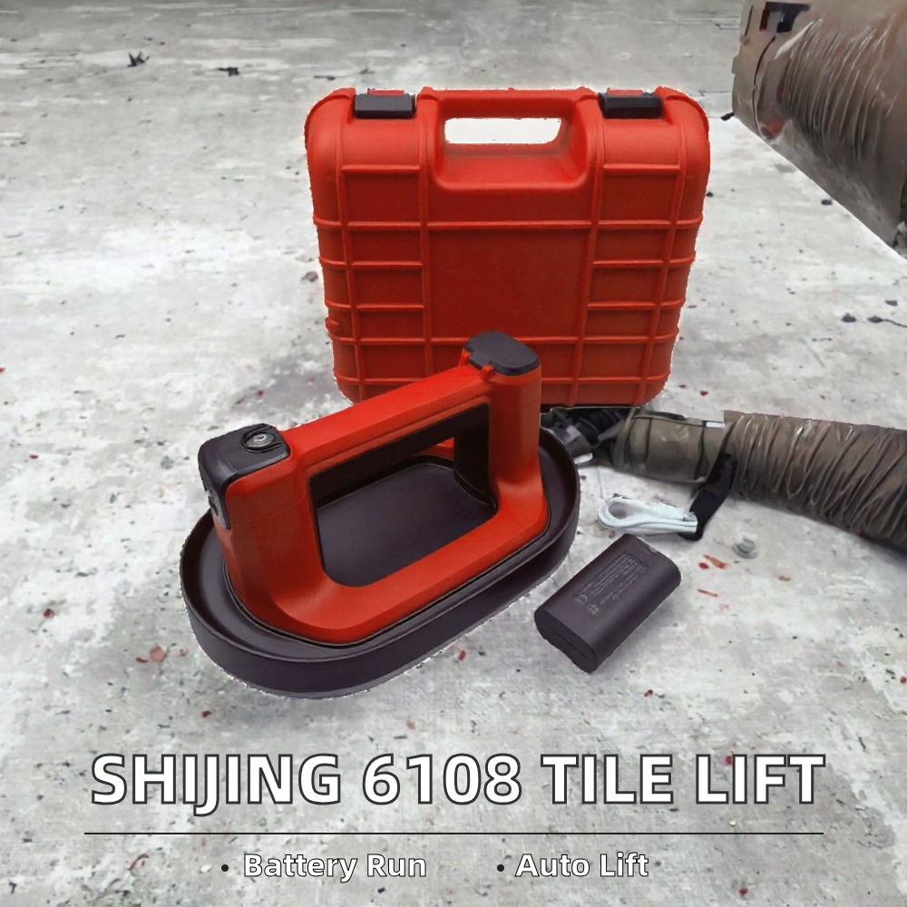 Portable Vacuum Suction Cup Electric Lifting Tool Battery Powered Air Extraction Lifter for Glass Ceramic Tile Marble image 2