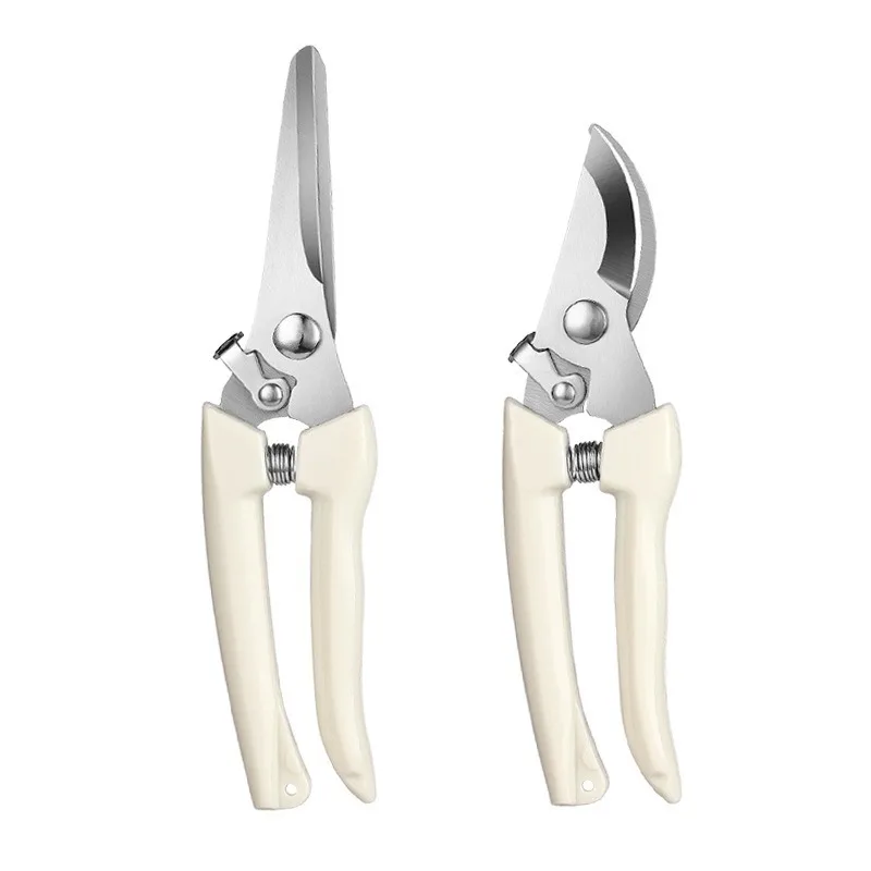 Professional 30Cr13 Stainless Steel Garden Pruning Shears - Ergonomic Effort-Saving Hand Pruner for Flowers, Fruit, and Tree image 2