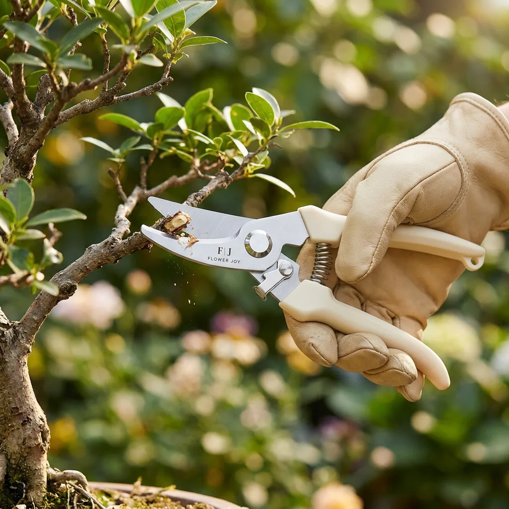 Professional 30Cr13 Stainless Steel Garden Pruning Shears - Ergonomic Effort-Saving Hand Pruner for Flowers, Fruit, and Tree image 7