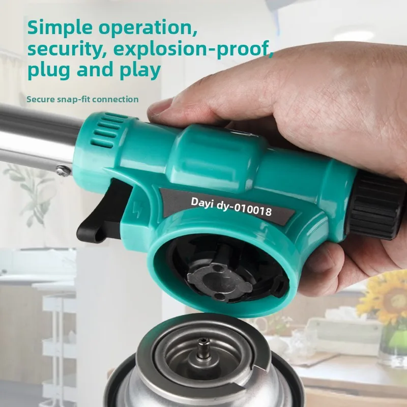 Professional-grade Copper Gas-Powered Torch Hair Removal & Roasting Flame Gun with Cartridge-Type Handheld Design image 6