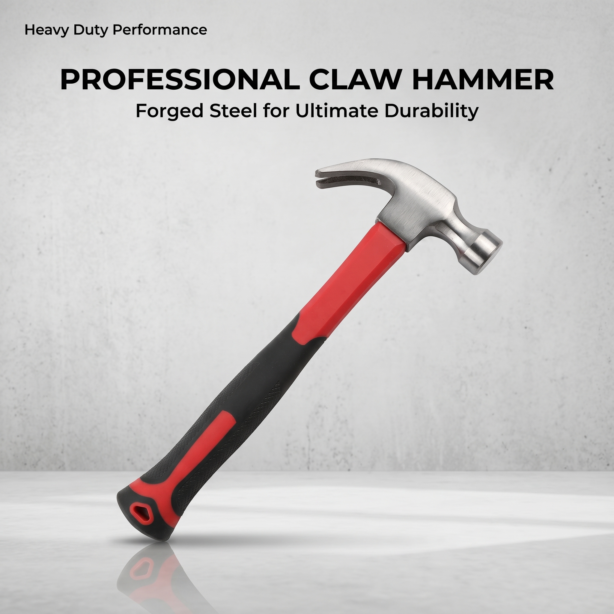Professional Quality 45 Steel Forged American Type Claw Hammer Multi-Functional DIY Home Improvement Fiberglass/Plastic OEM image 2