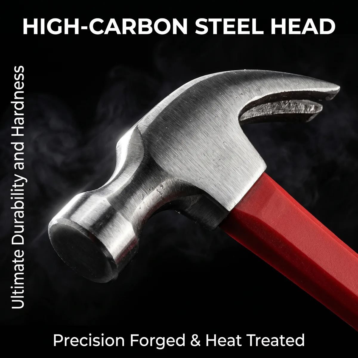 Professional Quality 45 Steel Forged American Type Claw Hammer Multi-Functional Home Improvement Plastic Handle OEM Customizable image 3