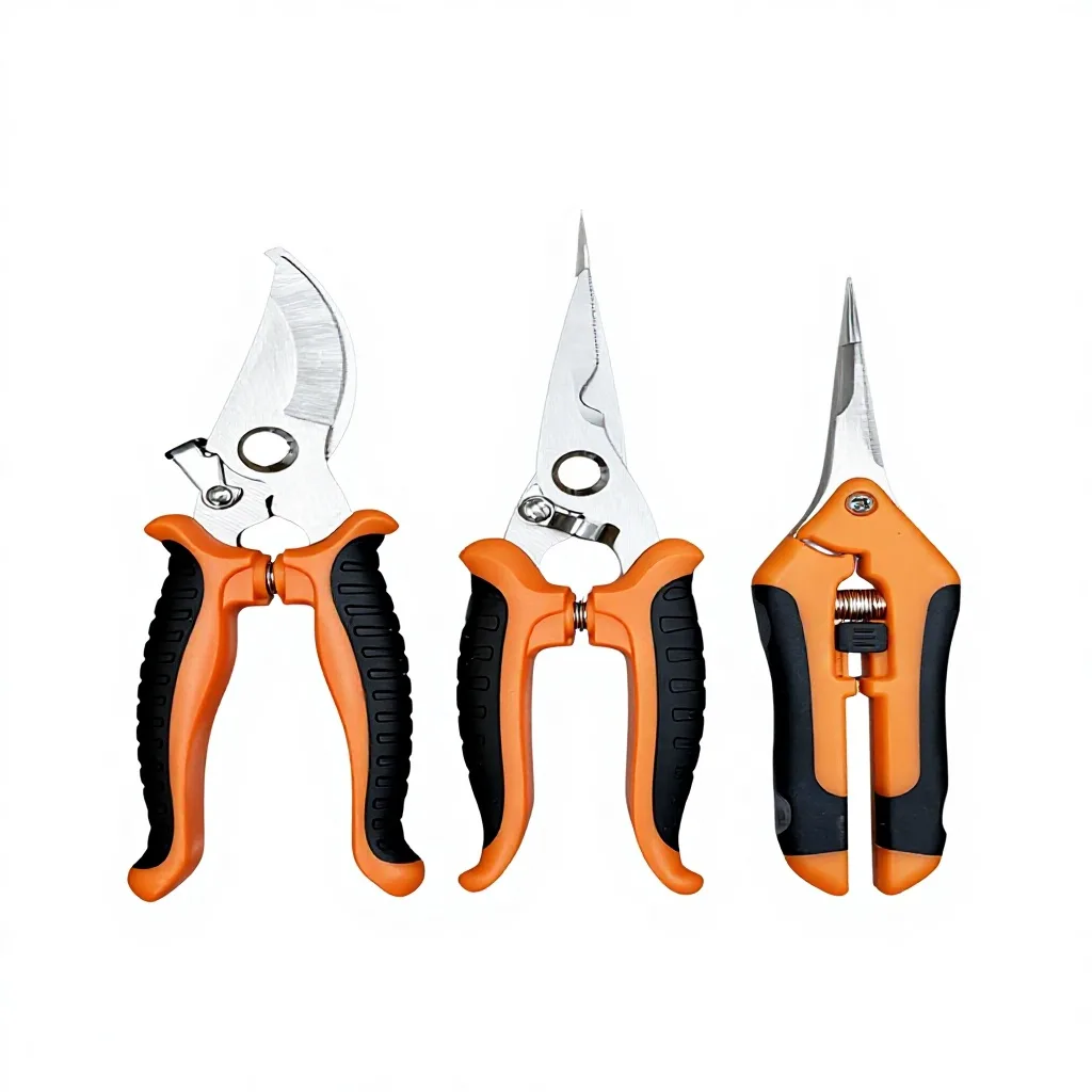 Pruning Shears Gardening Scissors Set Multi-Purpose Stainless Steel Tools Multi-Color Bonsai Orchards Flowers Fruit Trees PH227 image 2