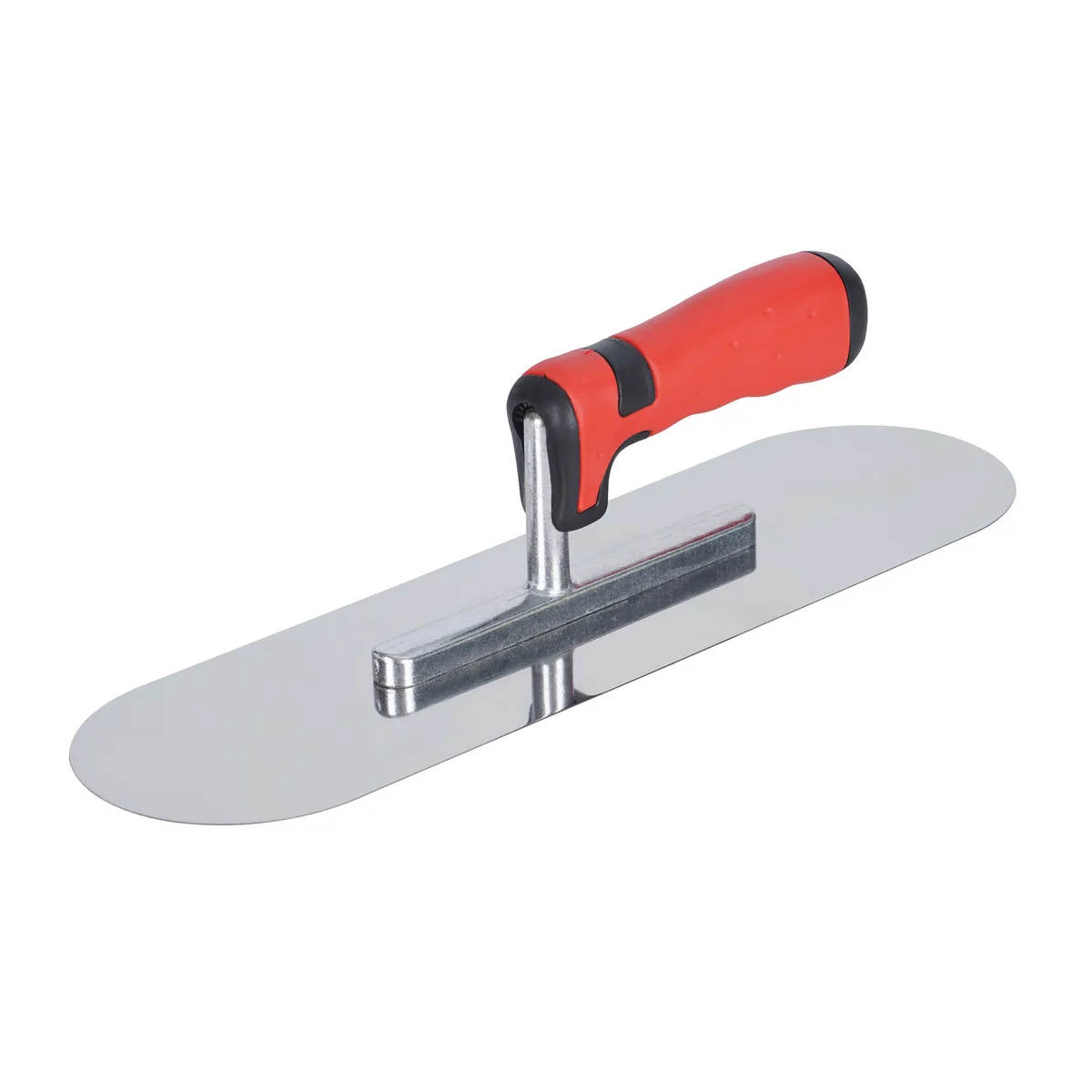 Round-head Stainless Steel Trowel Model 1160S 280x100mm Blade Nail-Free Wall-Smoothing Plastering Knife for Putty Scraping image 3