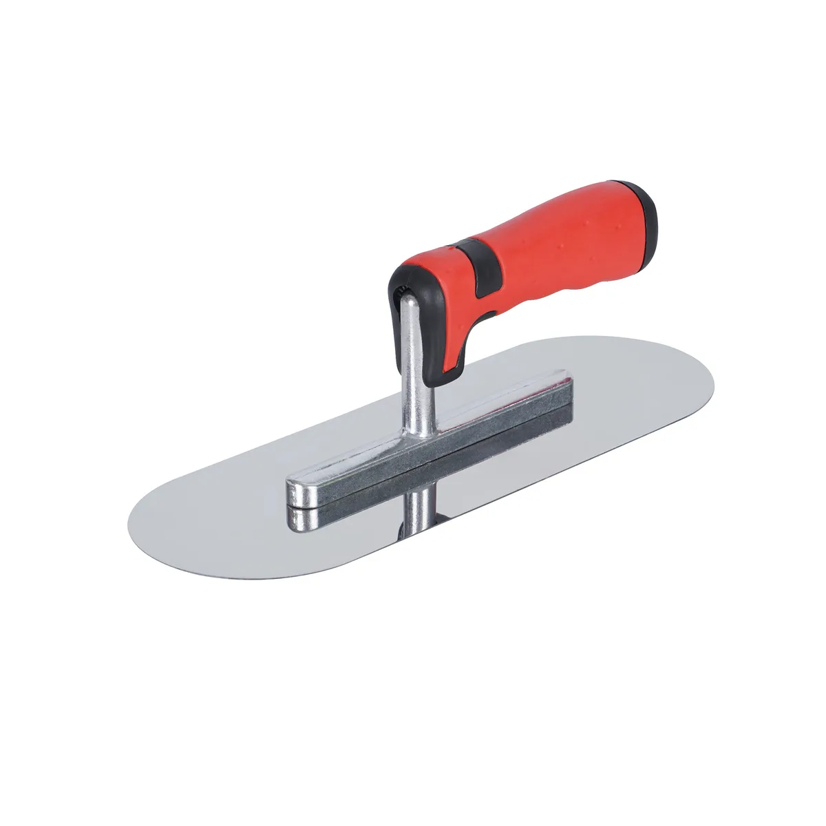 Round-head Stainless Steel Trowel Model 1160S 280x100mm Blade Nail-Free Wall-Smoothing Plastering Knife for Putty Scraping image 4