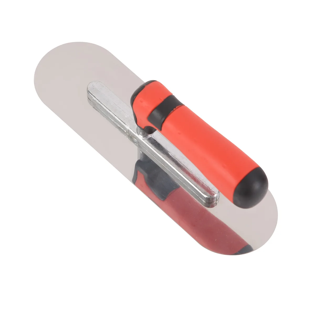 Round-head Stainless Steel Trowel Model 1160S 280x100mm Blade Nail-Free Wall-Smoothing Plastering Knife for Putty Scraping image 5