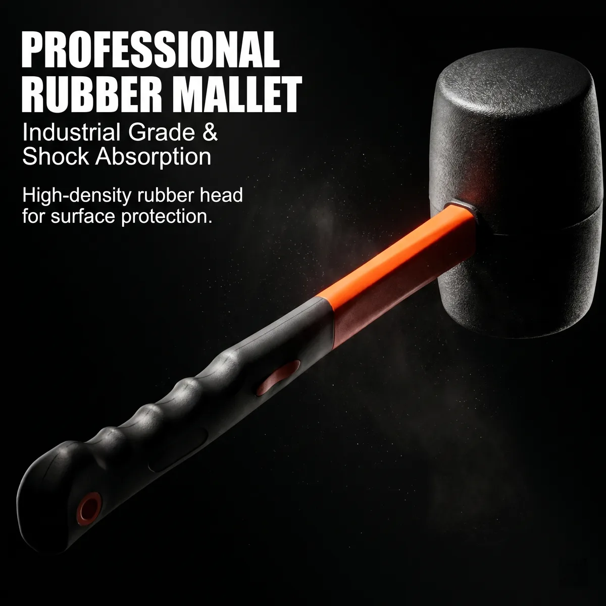Safety Split Head Hammer with Plastic Handle and Rubber Mallet for Machinist OEM Customizable image 5