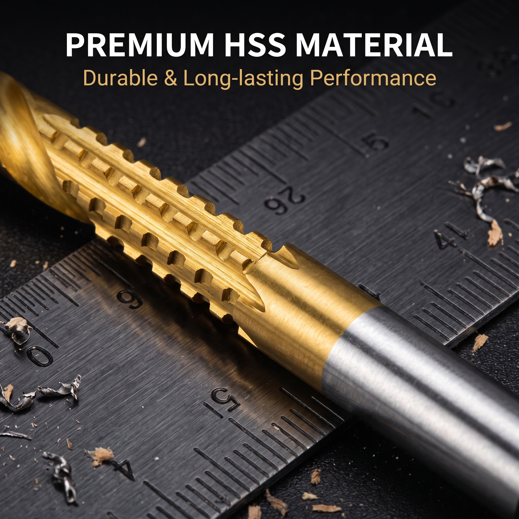 Serrated Twist Drill Household Metal Woodworking Reaming Grooving Multifunction Hand Drill Bit 3mm-8mm China Titanized Model image 5