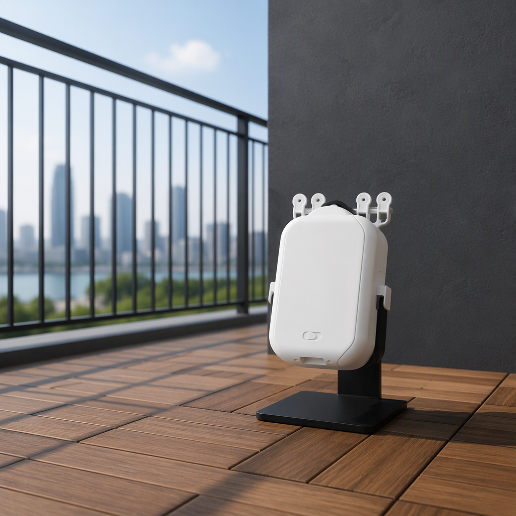 Smart Home Electric Curtain Assistant No-Track Design Smart Tuya & AI Voice Control App-Controlled Automatic Curtain Companion image 2