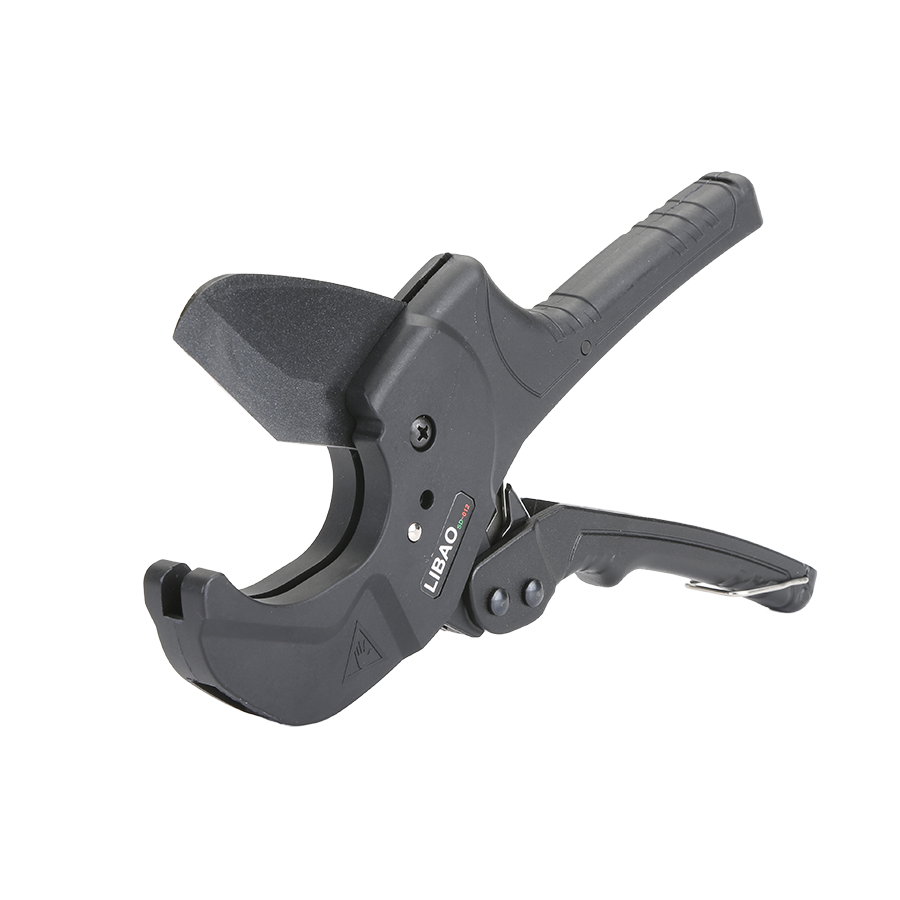 STARLINE Heavy-Duty Industrial/DIY Grade Ratcheting Clamp-On PVC Pipe Cutter with 1-1/4" Capacity for Multi-Use PVC & PEX Pipes image 5