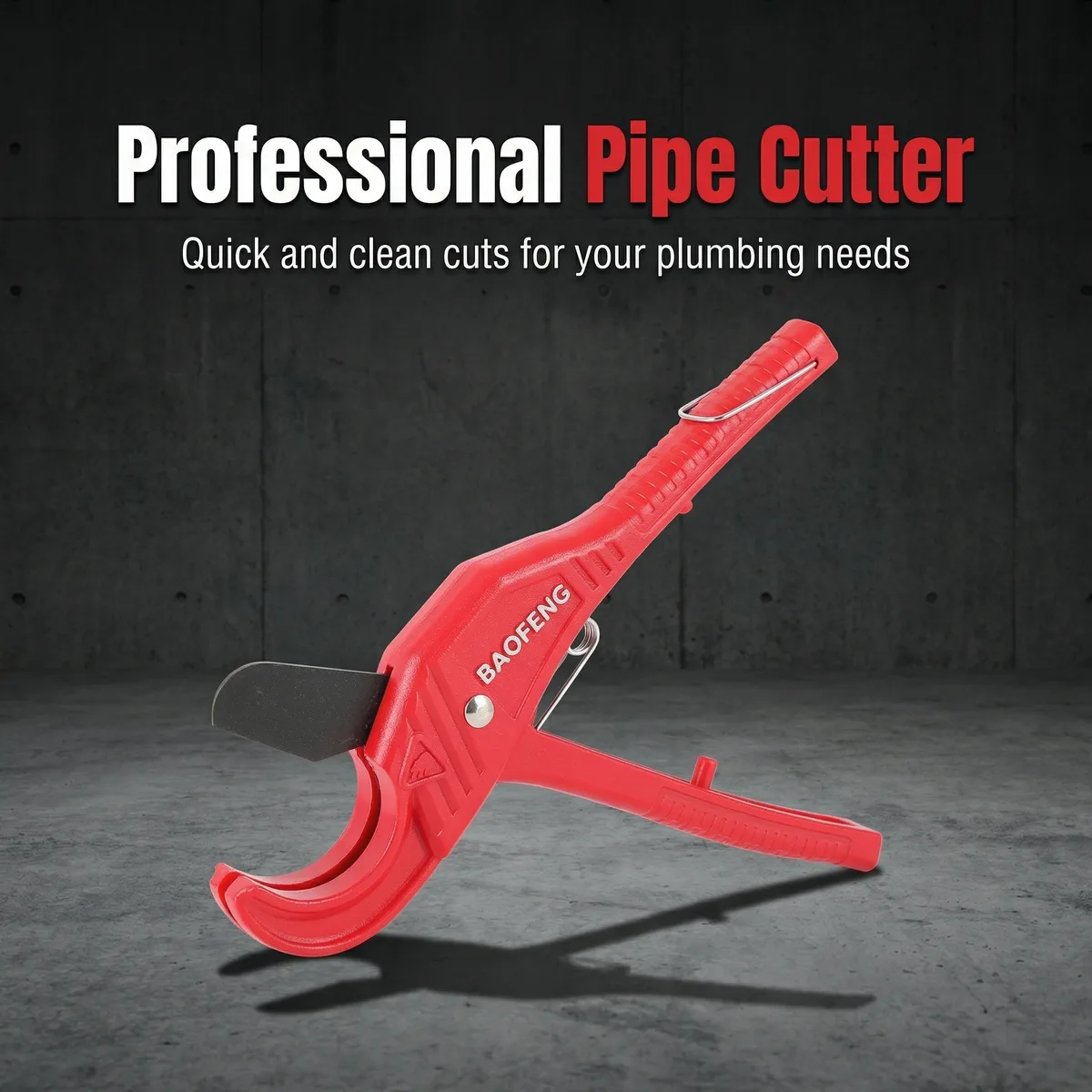 Pvc Pipe Cutter Pipes 1-1/4" Aluminum Alloy Ratcheting image 3