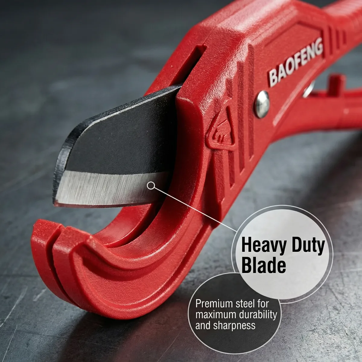 Pvc Pipe Cutter Pipes 1-1/4" Aluminum Alloy Ratcheting image 5