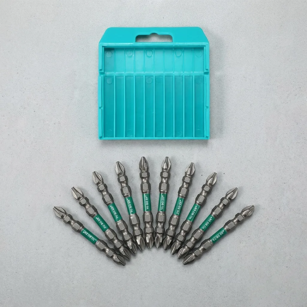 Starline Magnetic Hex Cross Bit Screwdriver Bit STL-10 for Household Steel Applications Metric Step Drill Bits S2 118 Bright image 2