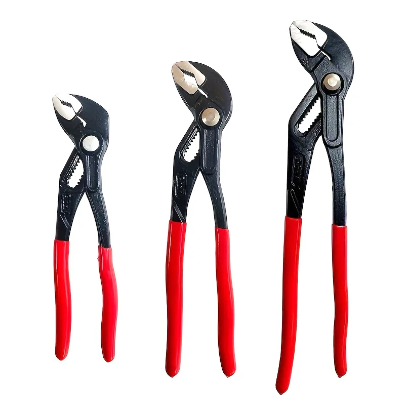 STARLINE Multifunctional Chrome Vanadium Steel DIY Water Pump Pliers Fast Large Opening 7/10/12 Inch Adjustable Household Pipe image 2
