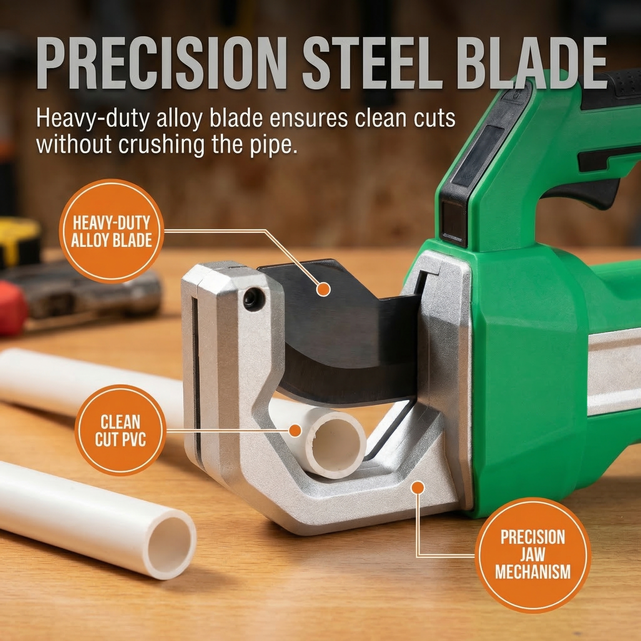 STARLINE STL-RTC751001 Electric Pipe Cutter with Plastic & Aluminum Handle DIY & Industrial Grade 3-Year Warranty OEM/ODM image 6
