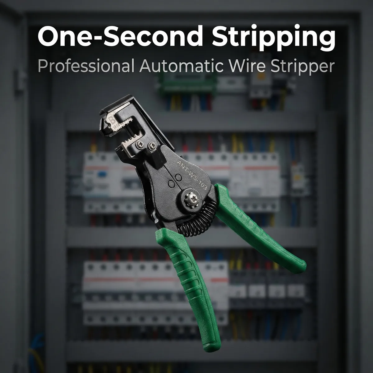 Steel Solar Photovoltaic Wire Stripper Automatic Cable Stripping Tool Left-Handed 2.5mm Industrial & DIY Grade image 3
