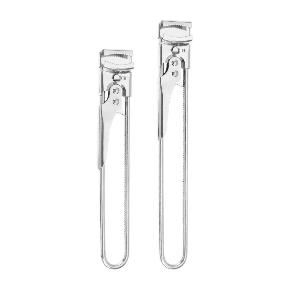 German-imported Stainless Steel Lid Opener Rotary Manual Multi-functional Adjustable Can Opener Non-slip Grip Opening Bottle image 3